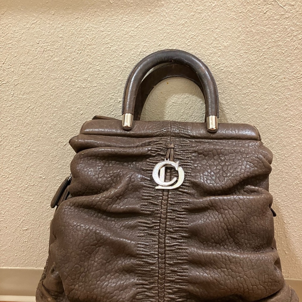 Brown Leather Handbag